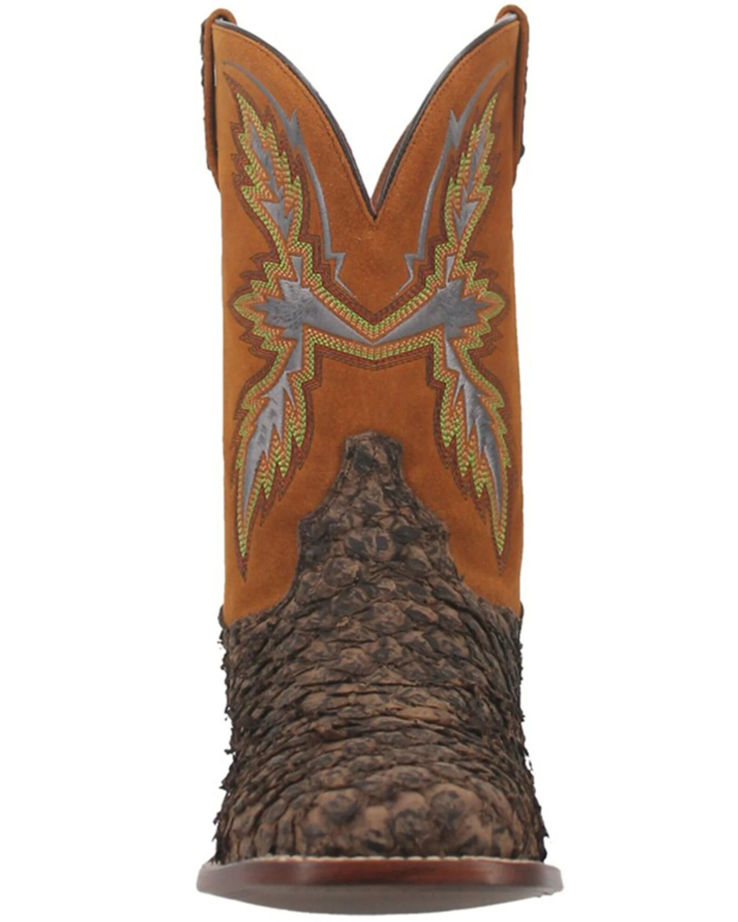 Dan Post Men's Dorsal Sea Bass Exotic Western Boots - Broad Square Toe - Image 2