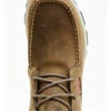 RANK 45 Men's Hi Top Casual Shoe - Moc Toe