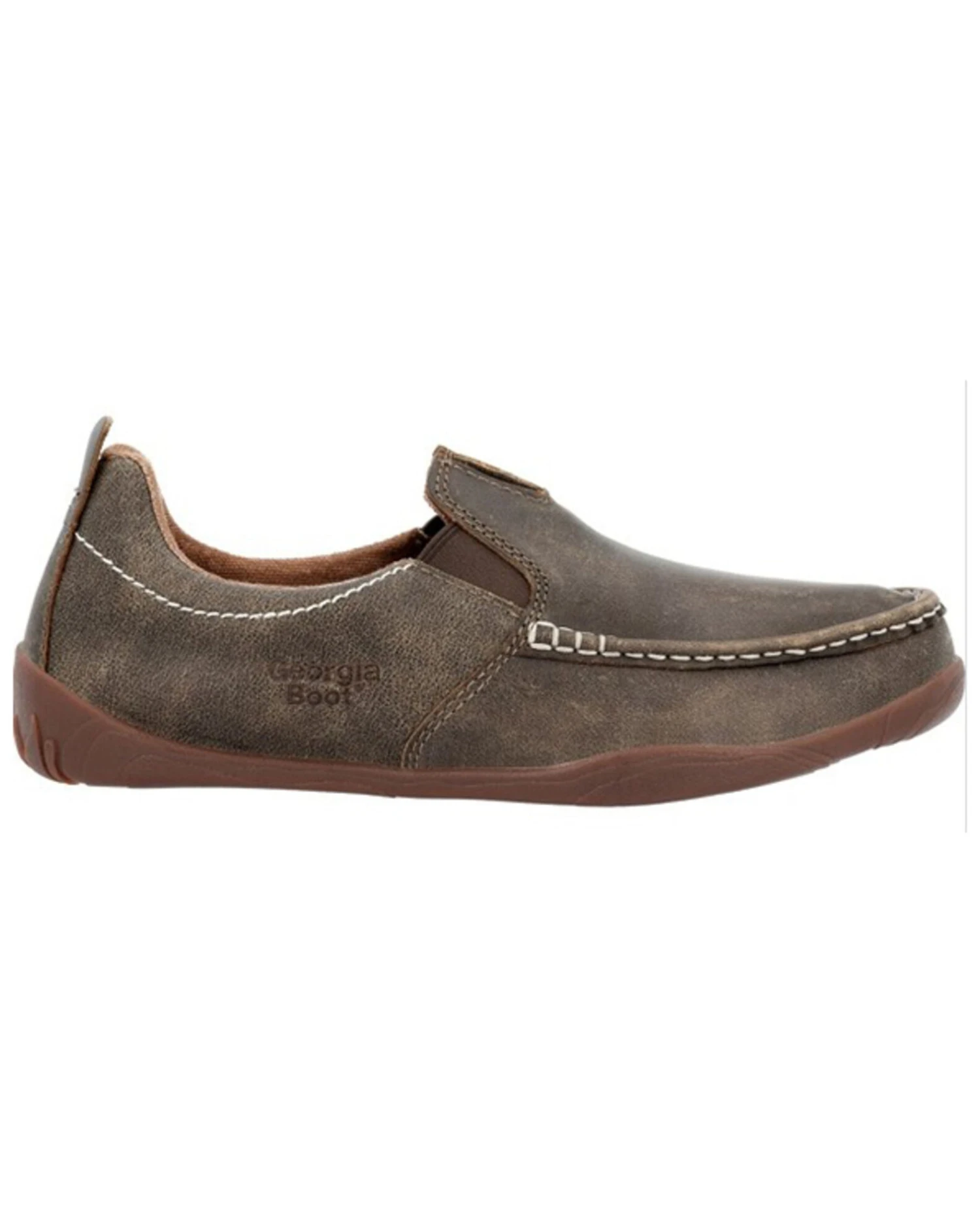 Georgia Boot Men's Cedar Falls Slip-On Shoe - Moc Toe - Image 6