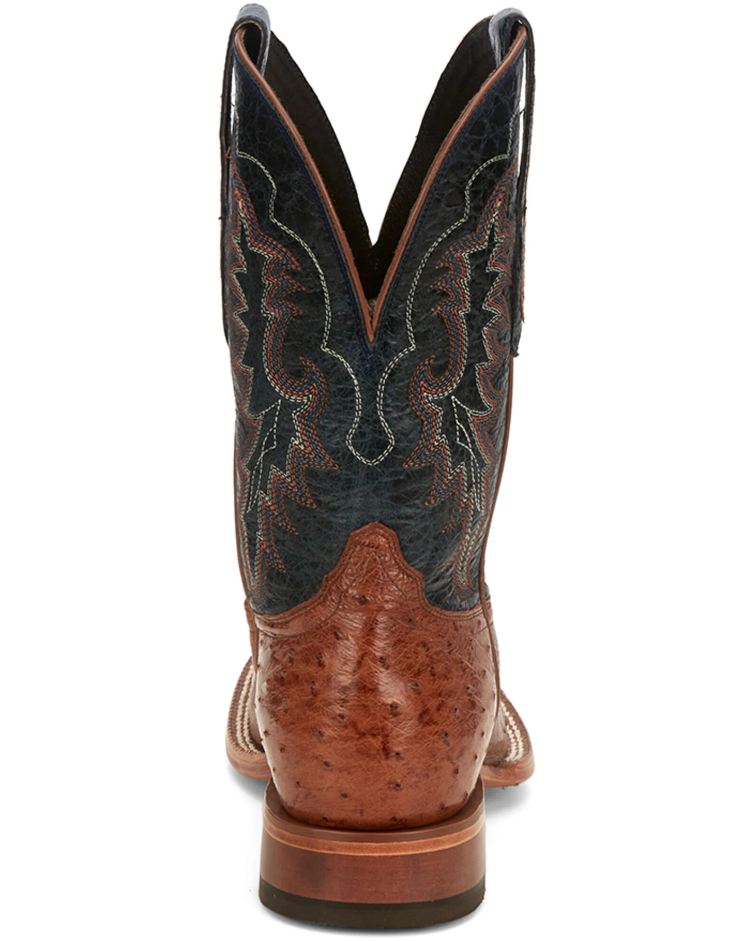Tony Lama Men's Murillo Smooth Ostrich Western Boots - Broad Square Toe