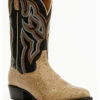 Dan Post Men's Exotic Full Quill Ostrich Western Boots - Medium Toe