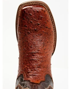 Dan Post Men's Exotic Full-Quill Ostrich Western Boots - Broad Square Toe