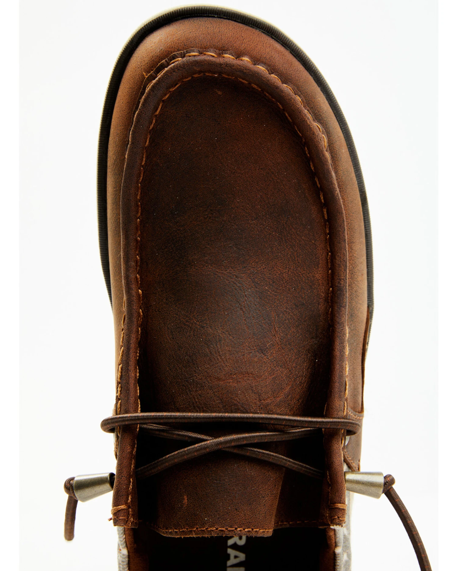 RANK 45 Men's Griffin Patriotic Western Casual Shoes - Moc Toe