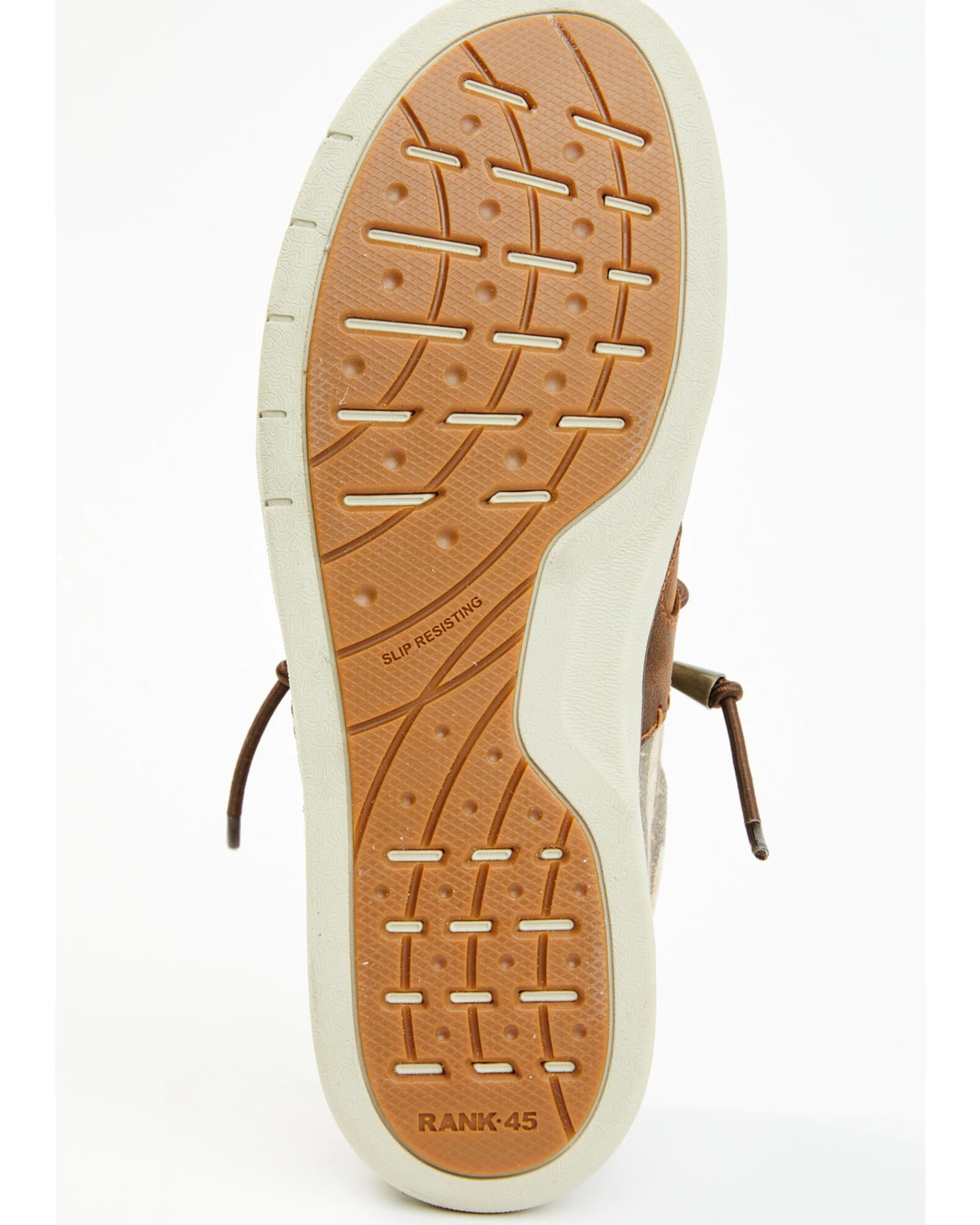 RANK 45 Men's Griffin Patriotic Western Casual Shoes - Moc Toe - Image 5