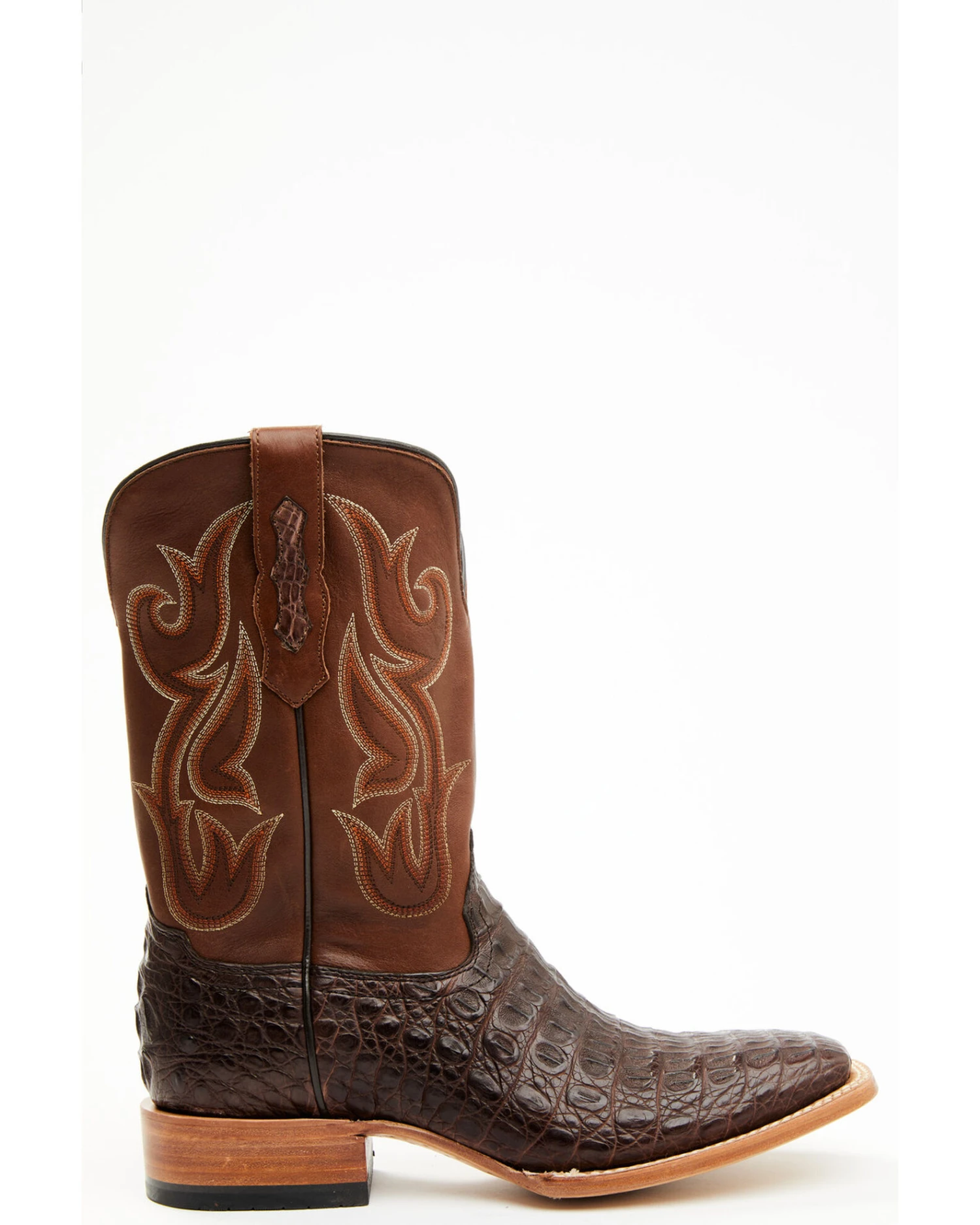 Cody James Men's Exotic Caiman Western Boots - Broad Square Toe - Image 5