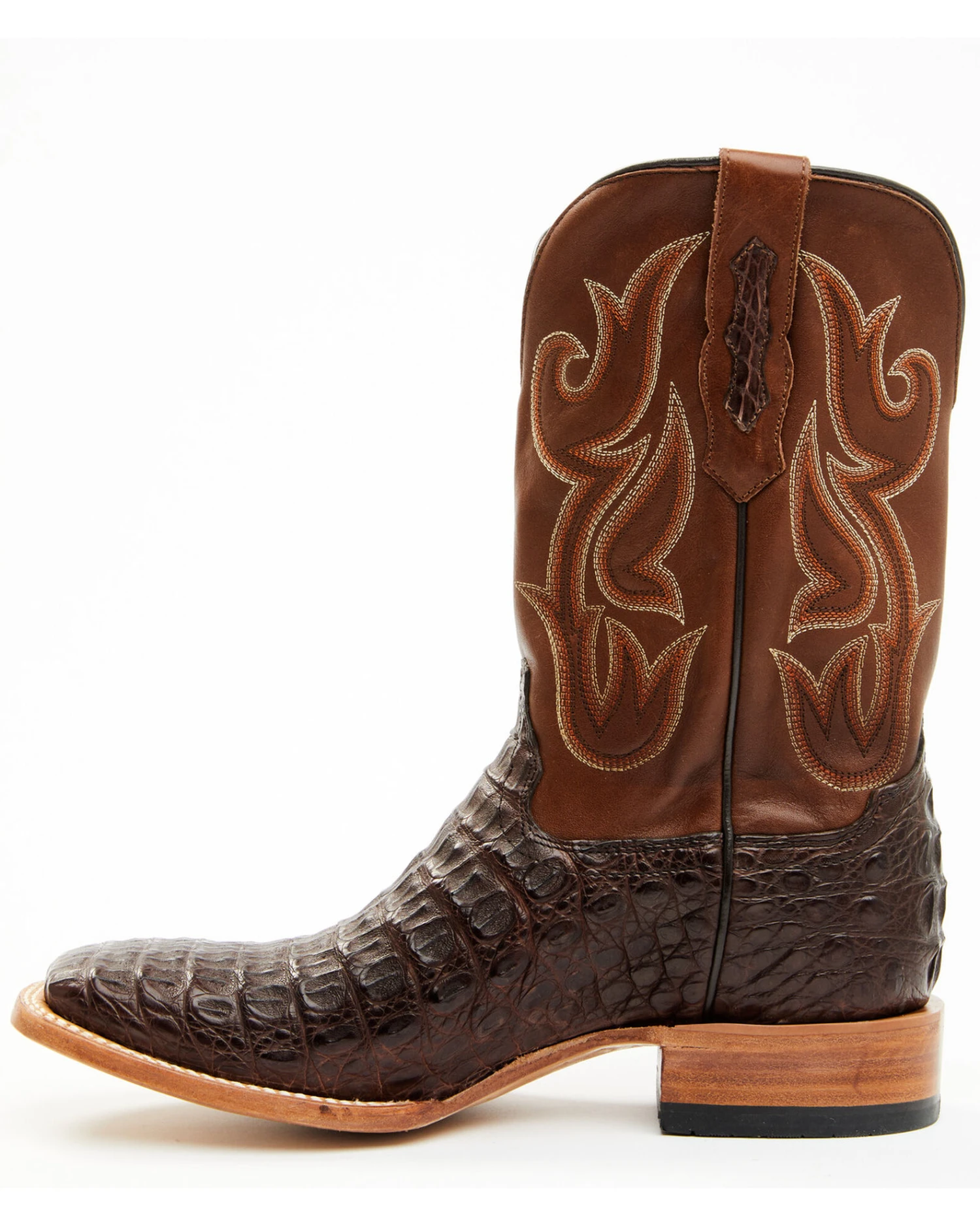 Cody James Men's Exotic Caiman Western Boots - Broad Square Toe - Image 4