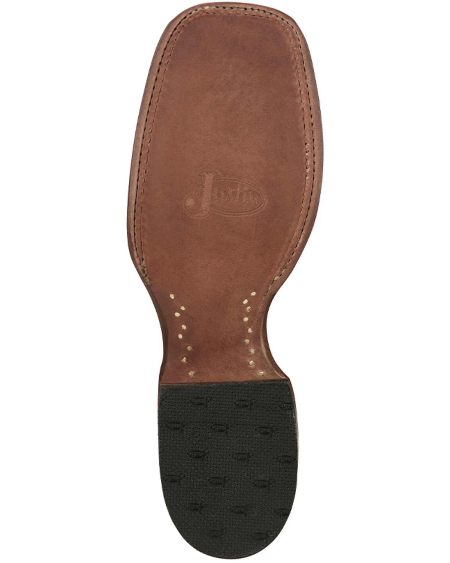 Justin Men's Full-Quill Ostrich Exotic Boot - Square Toe - Image 2