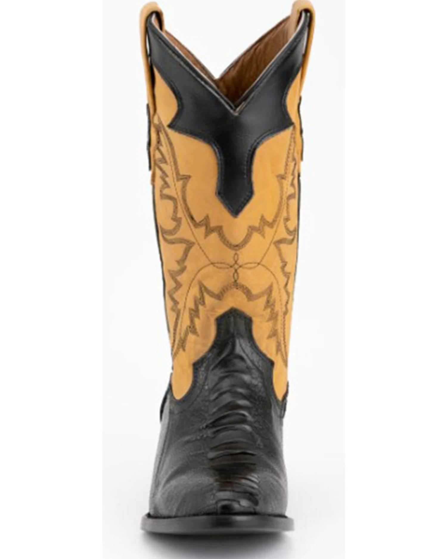 Ferrini Men's Nash Exotic Ostrich Leg Western Boots - Round Toe - Image 2