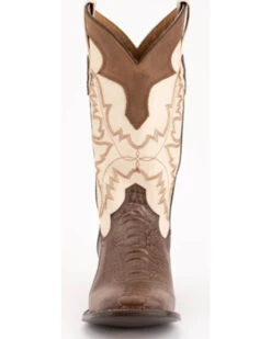 Ferrini Men's Nash Exotic Ostrich Leg Western Boots - Square Toe