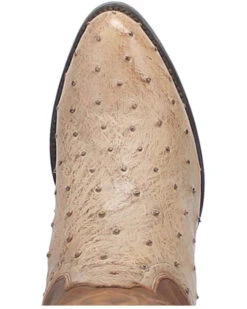 Dan Post Men's Pershing Full Quill Ostrich Western Boots - Medium Toe